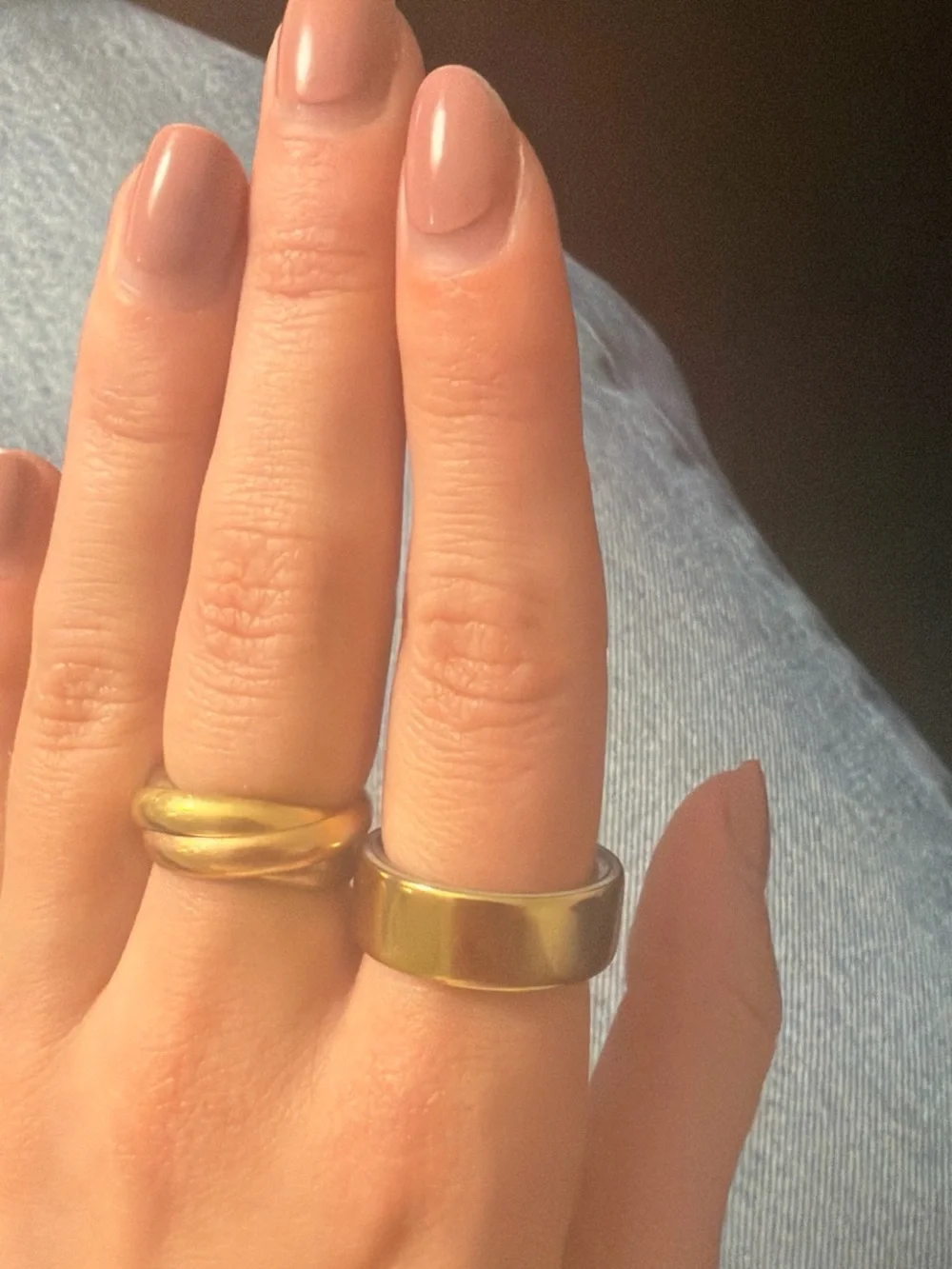 Gold Oura Ring Size 7